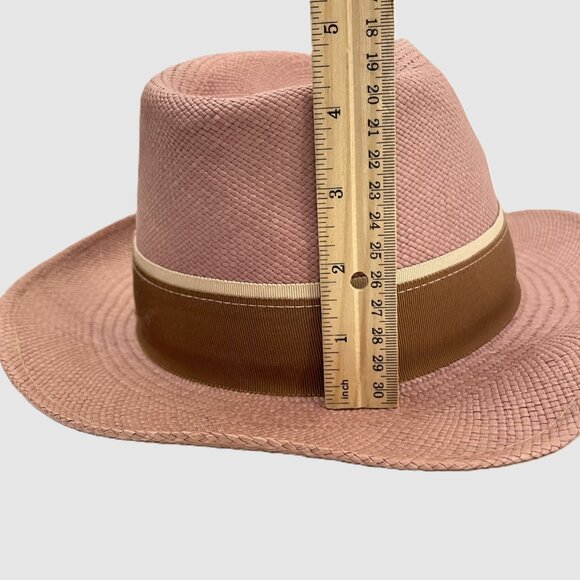 Goorin Bros Ruben Gonzalez Genuine Panama Fedora Hat Wide Brim